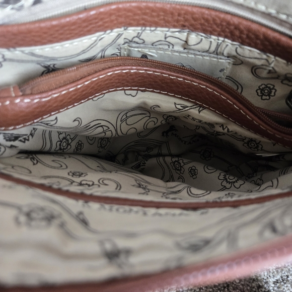 Montana West Brown Crossbody Bag with Studded Detailing - Picture 9 of 12